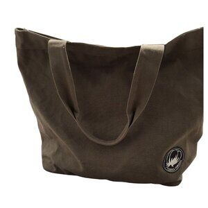 Terra Thread Organic Cotton Tote Bag With Inner Pocket & Embroidered Logo